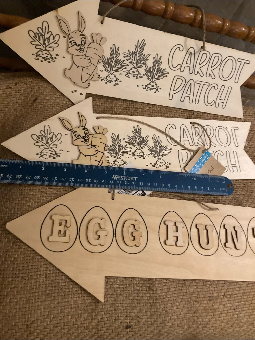 Bundle of spring and Easter crafting supplies